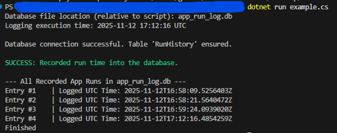 .NET 10 - File Based Apps Demonstration (C# Scripting)